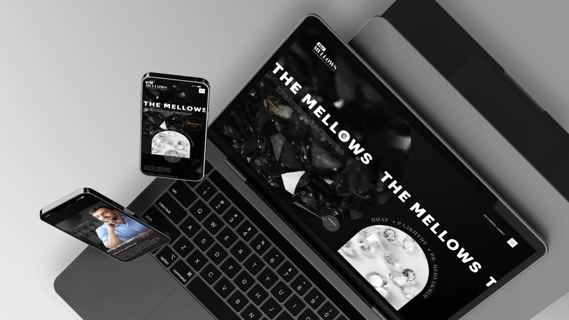 Разработка сайта креативного агентства «The Mellows» в Кропоткине