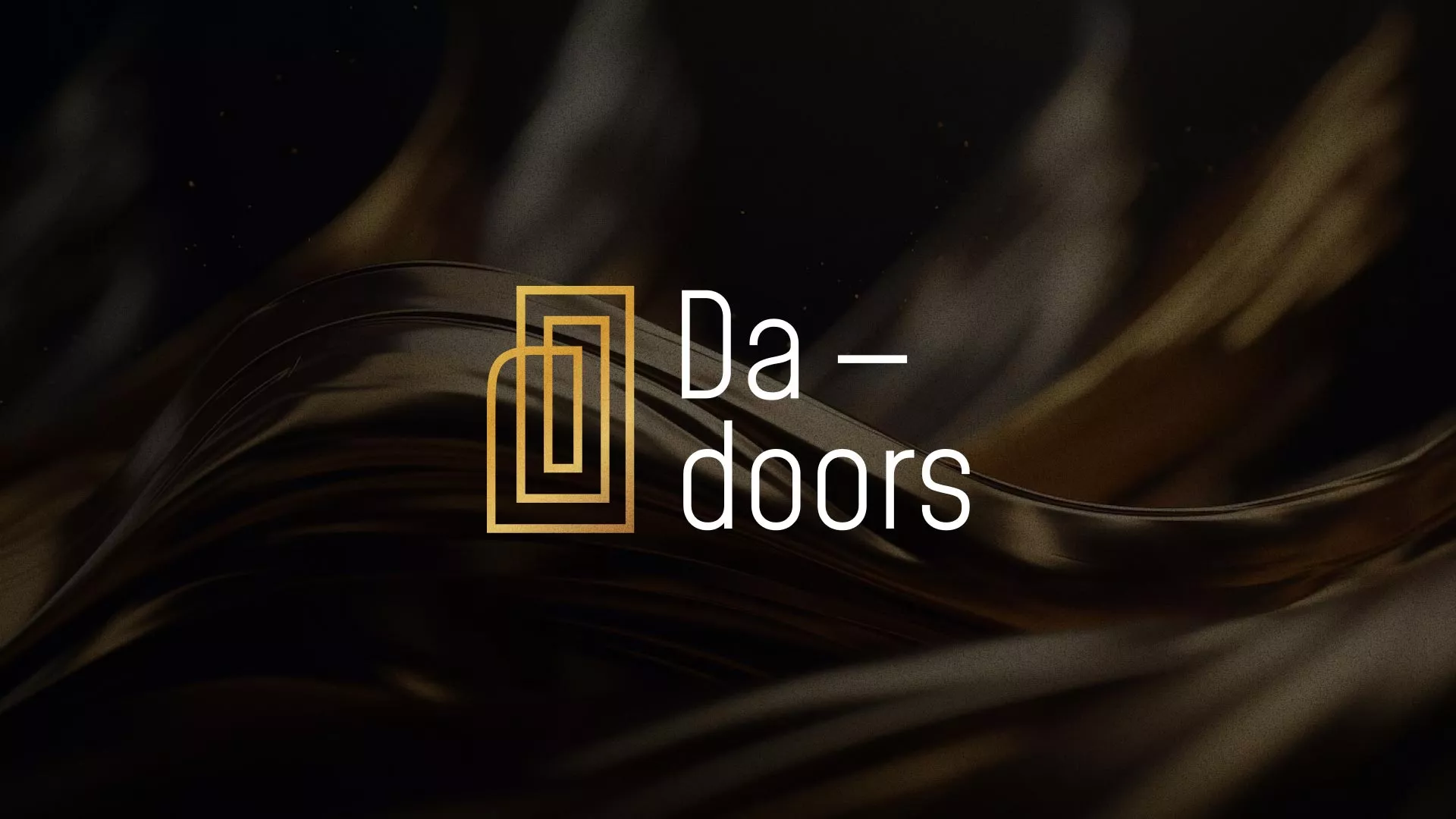 Разработка логотипа для компании «DA-DOORS» в Кропоткине