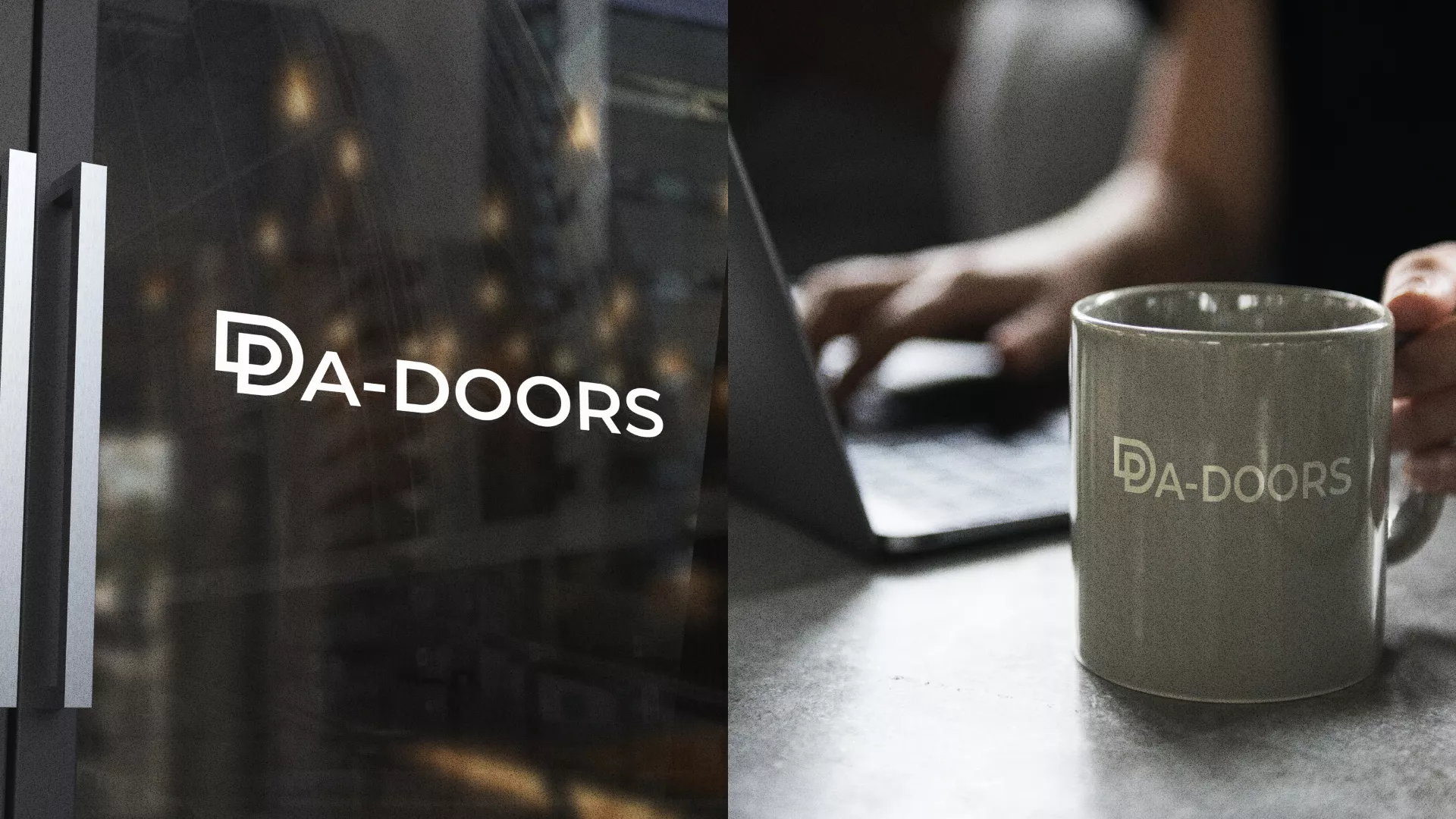 Создание логотипа компании «DA-DOORS» в Кропоткине